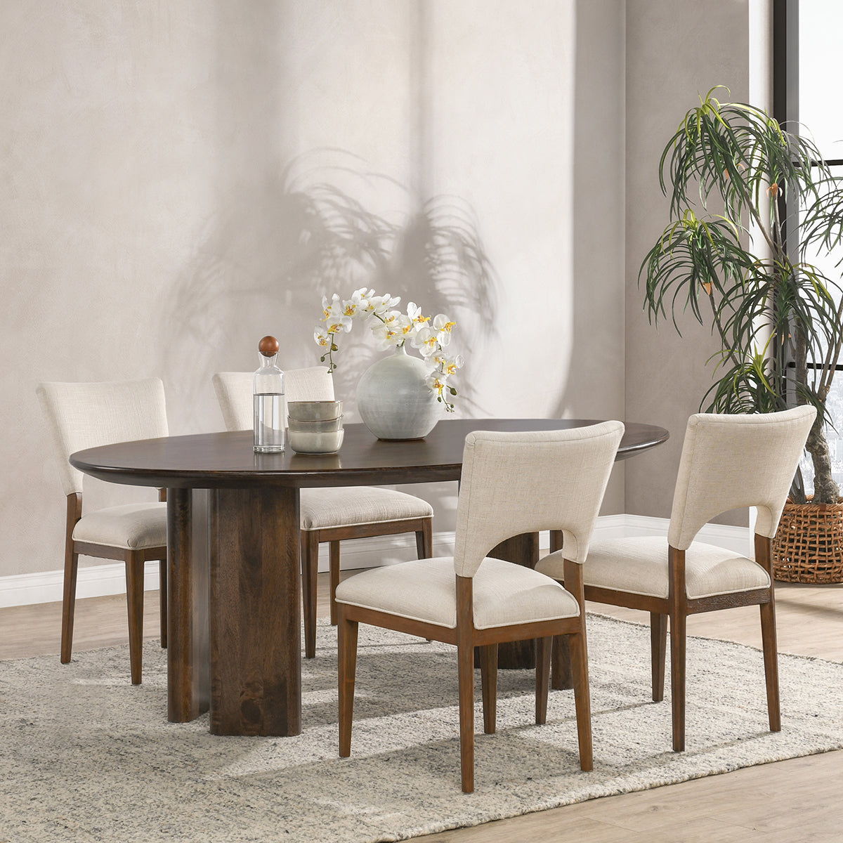 Norwood - Dining Table - Bark Brown, alternate view 4