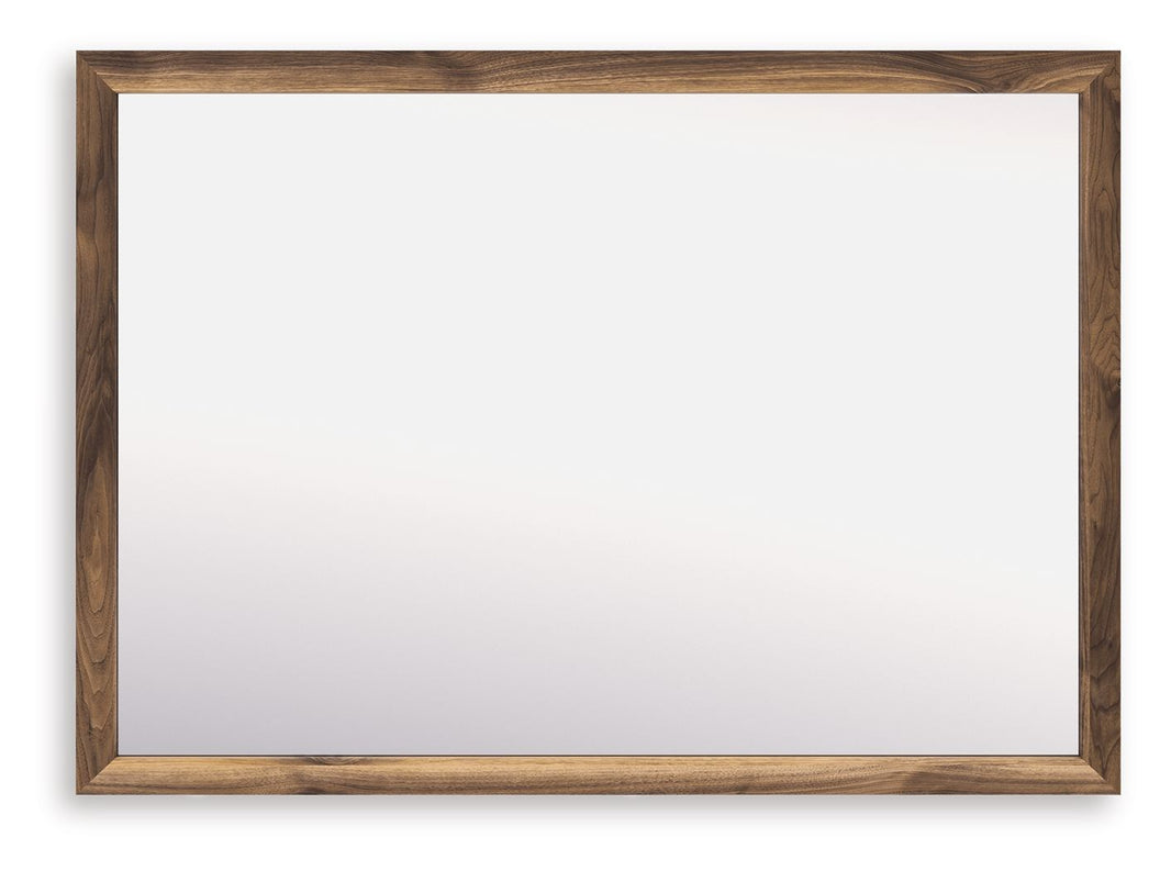 Chirason - Bedroom Mirror - Brown, alternate view 2 with engineered wood