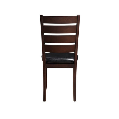 Urbana - Side Chair, alternate view 6 with leather upholstery