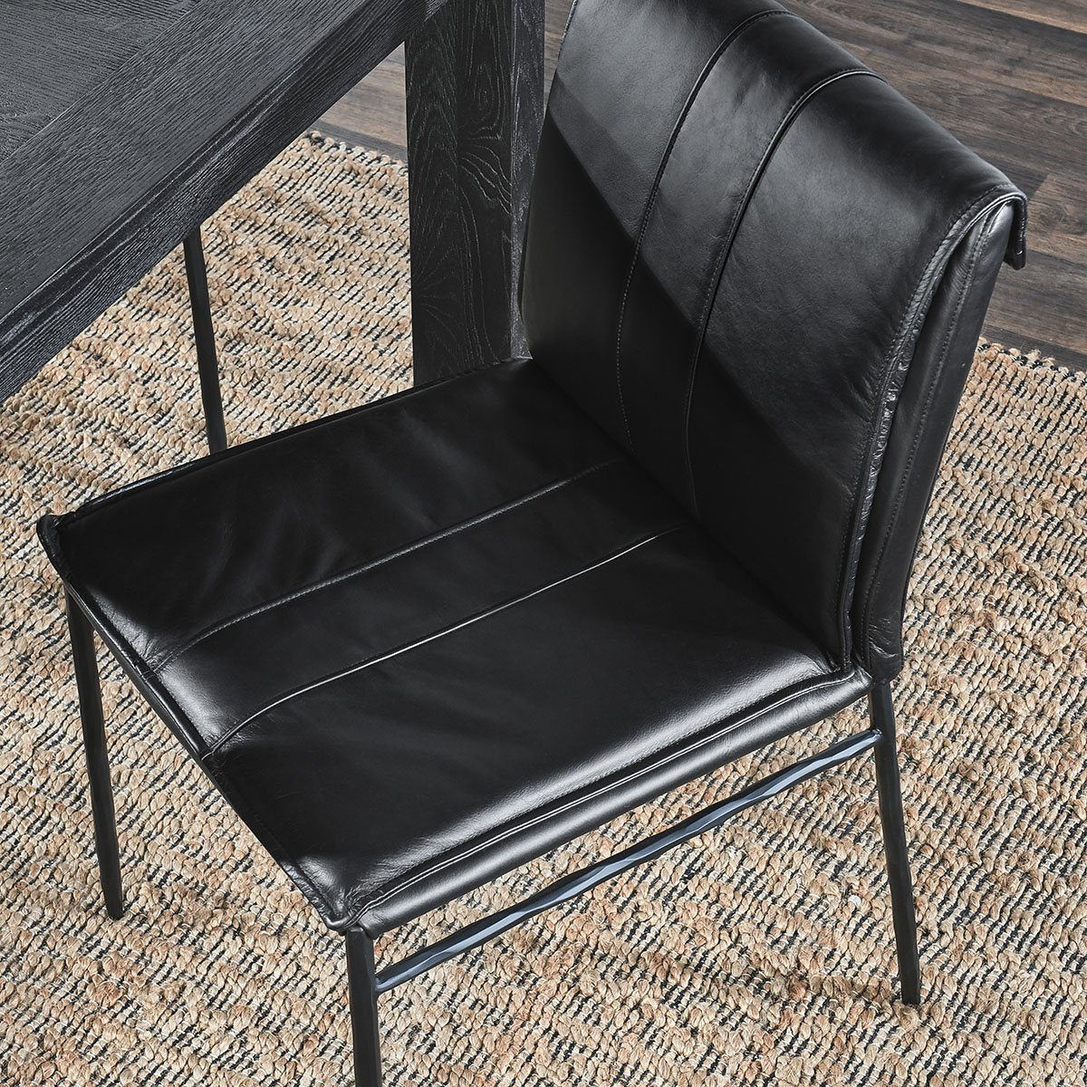 Mayer - Dining Chair (Set of 2), alternate view 13 with top-grain leather