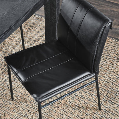 Mayer - Dining Chair (Set of 2), alternate view 13 with top-grain leather