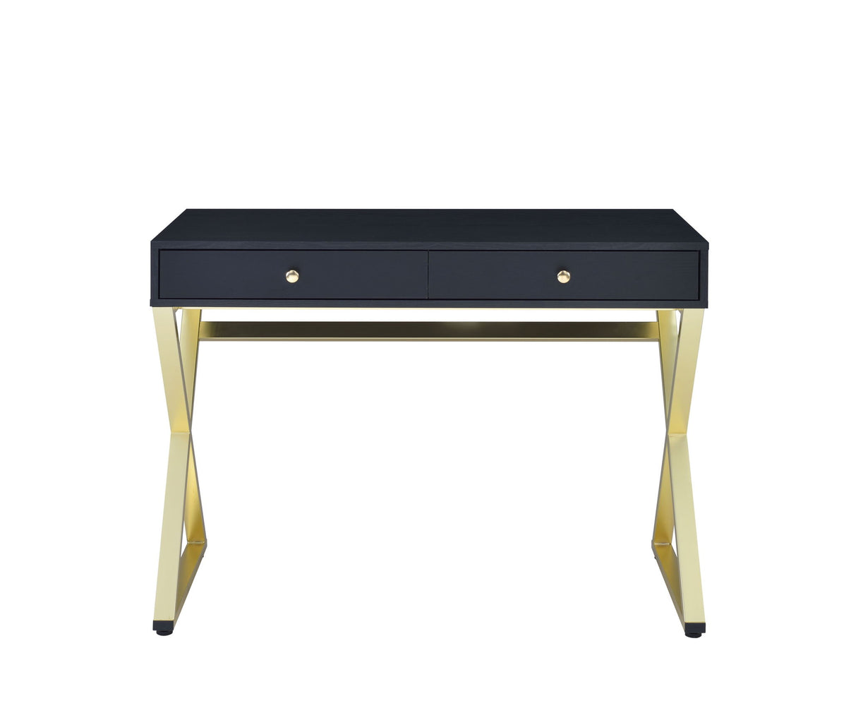 Coleen - Vanity Desk, alternate view 6 with metal