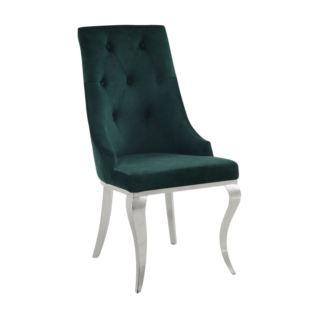Dekel - Side Chair, product view with metal
