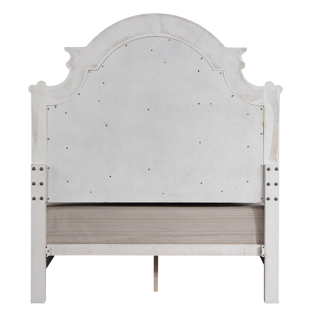 Florian - Bed, alternate view 4 with leather upholstery
