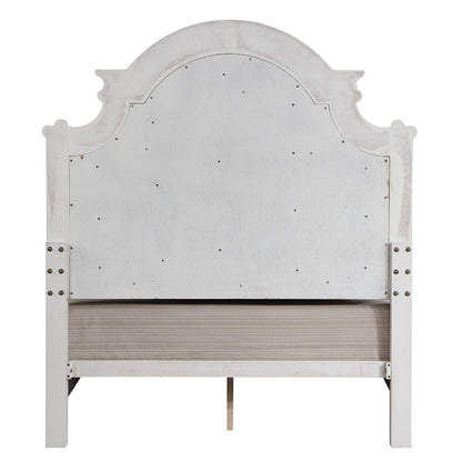 Florian - Bed, alternate view 4 with leather upholstery