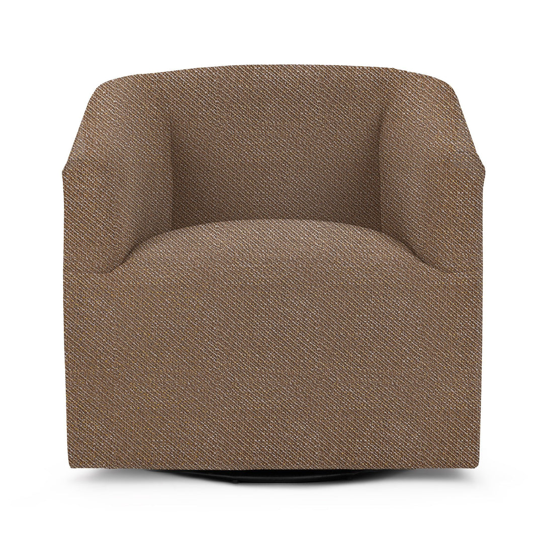 Vernon - Swivel Chair, alternate view 10 with top-grain leather