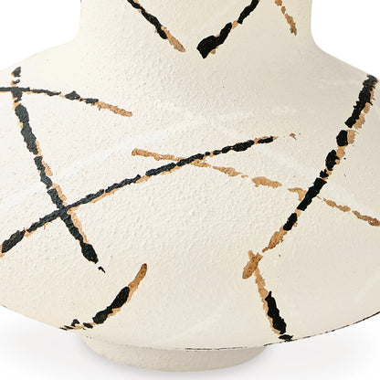 Brockford Vase Cream / Black / Brown, gallery image 4