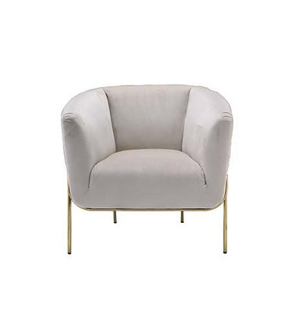 Carlson - Accent Chair, alternate view 4 with velvet upholstery