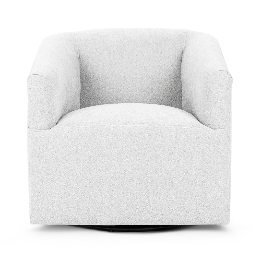Vernon - Swivel Chair, alternate view 11 with top-grain leather