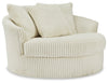 Lindyn - Oversized Swivel Accent Chair, product view