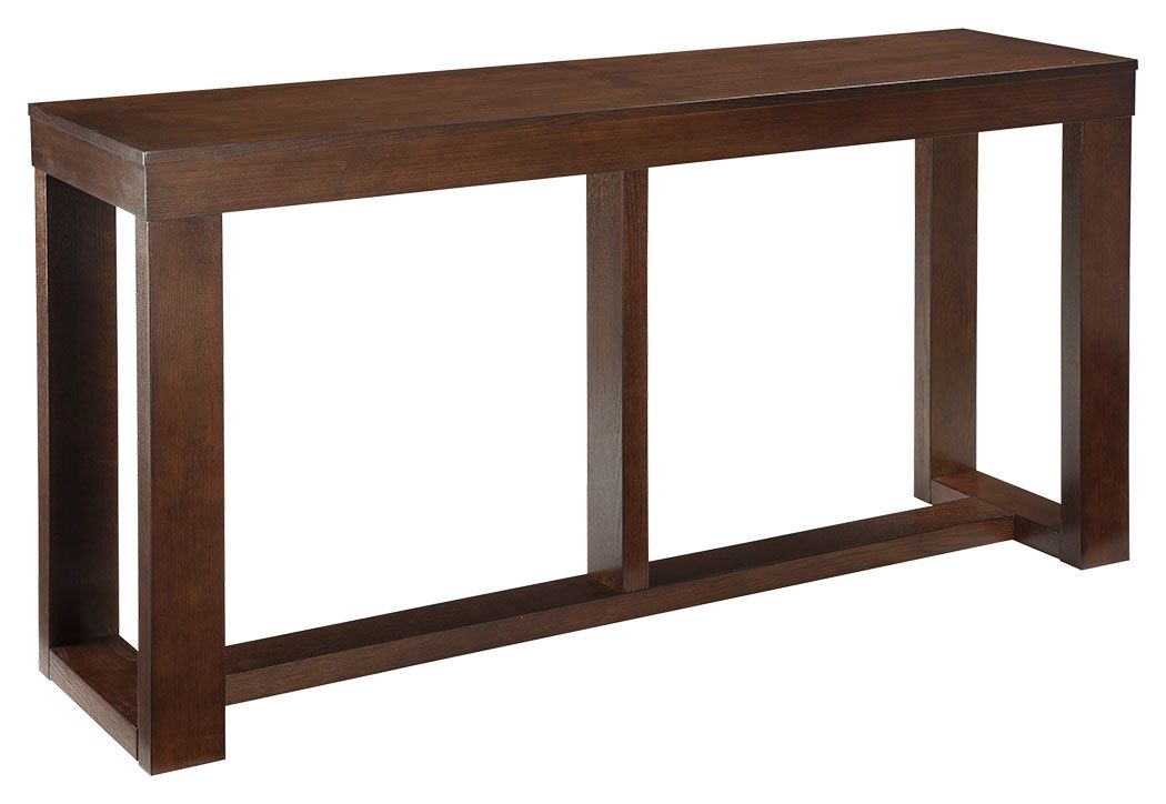 Watson - Sofa Table - Dark Brown, product view with engineered wood
