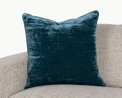 Lexington - Pillow 22' x 22', alternate view 7 with velvet upholstery