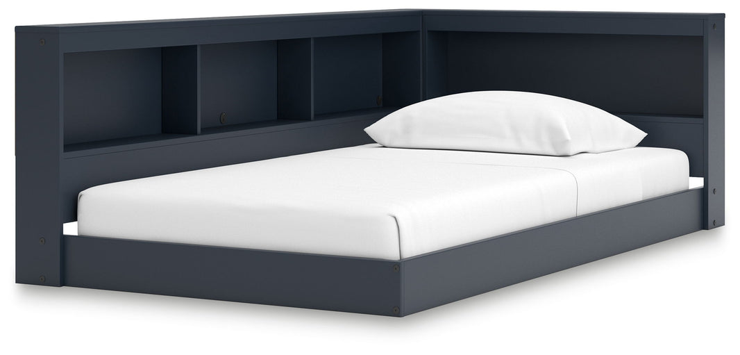 Simmenfort - Bookcase Storage Bed, product view
