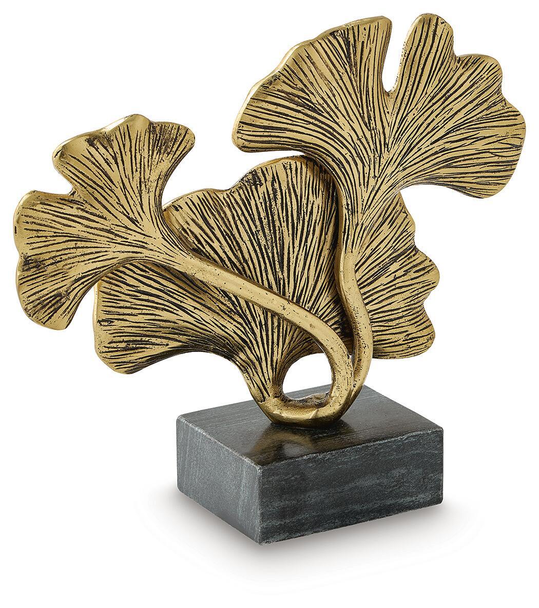 Collridge Sculpture Gold Finish / Black