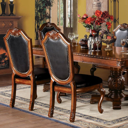 Chateau De Ville - Side Chair (Set of 2), alternate view 5 with leather upholstery