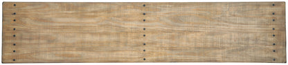 Susandeer - Console Sofa Table - Brown, alternate view 4 with solid wood