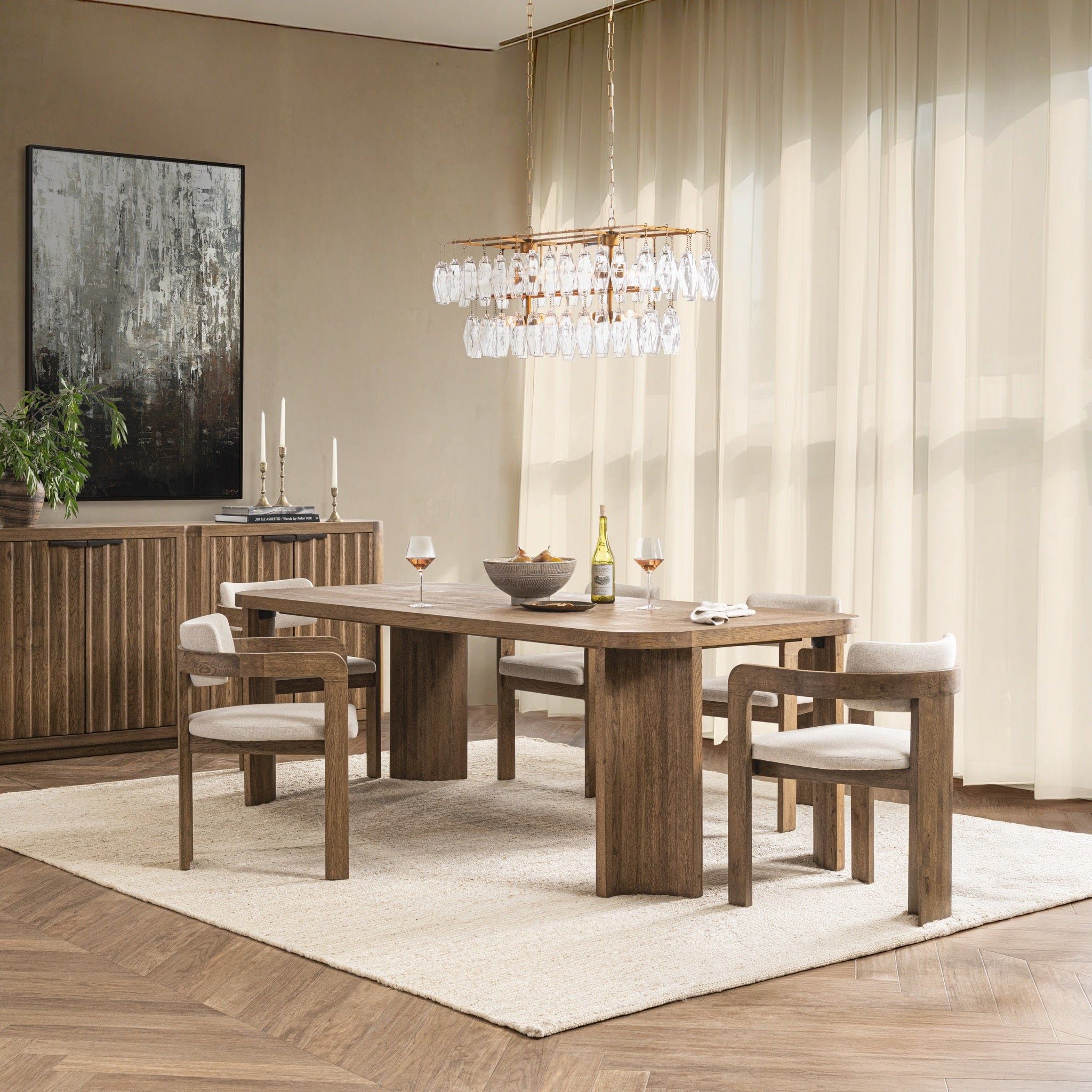 Labelle - Dining Table - Tan Oak, alternate view 3