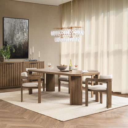 Labelle - Dining Table - Tan Oak, alternate view 3