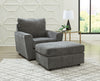 Stairatt - Living Room Set, product view with chenille upholstery