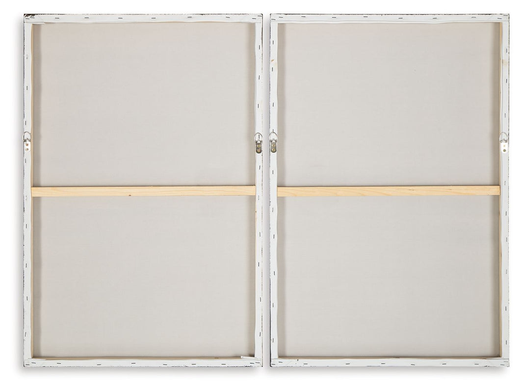 Brockdunn - Wall Art Set (Set of 2) - Tan / Brown