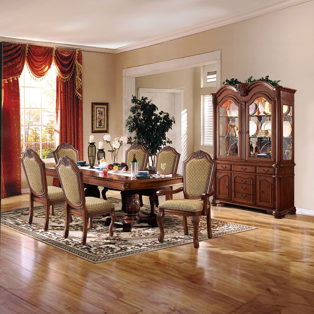 Chateau De Ville - Side Chair (Set of 2), alternate view 6 with leather upholstery
