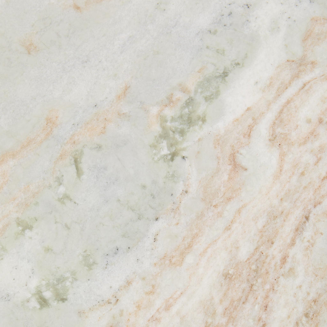 Amberly - Marble Round Coffee Table - Rusty Gray, alternate view 2