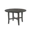 Kendric - Dining Table, product view with wood construction