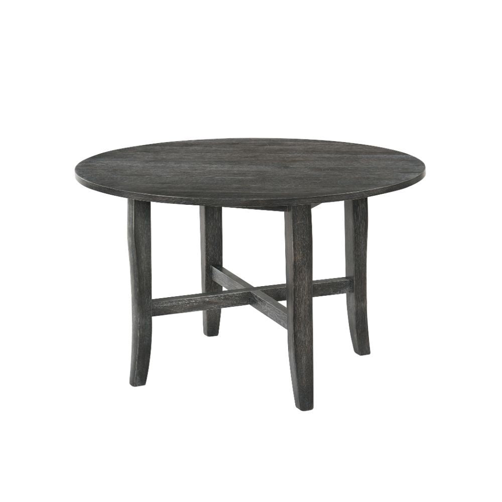 Kendric - Dining Table, product view with wood construction