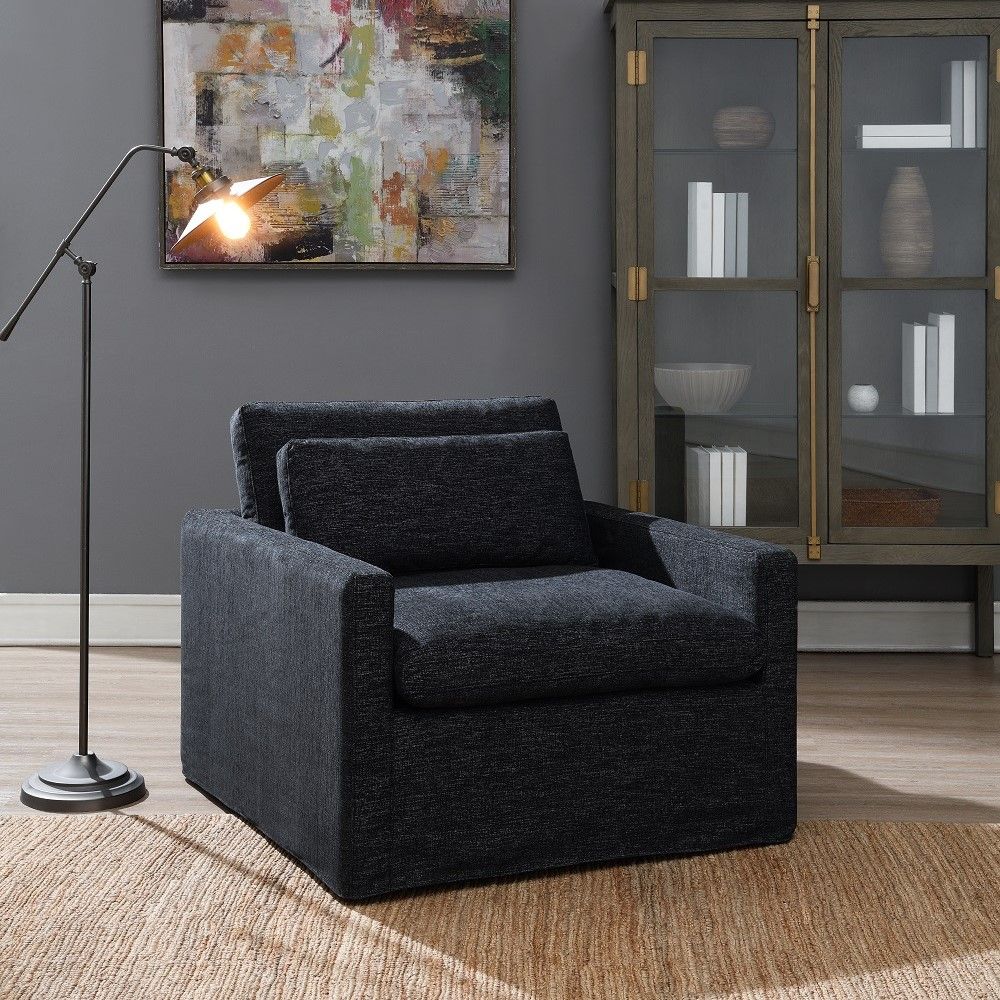 Frederick - Swivel Chair With Pillow, alternate view 7