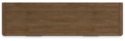 Cabalynn - Dresser - Light Brown, alternate view 3 with wood construction