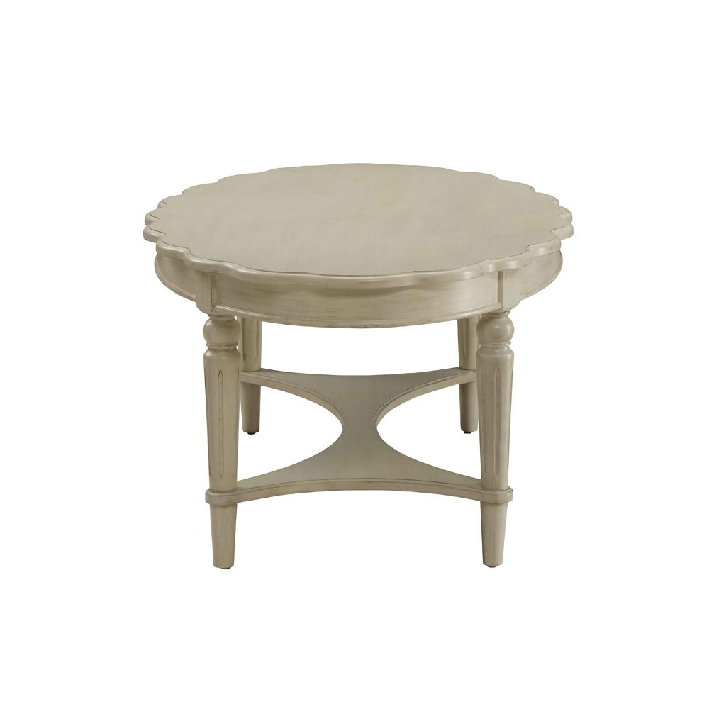Fordon - Coffee Table - French Antique White, alternate view 4 with solid wood