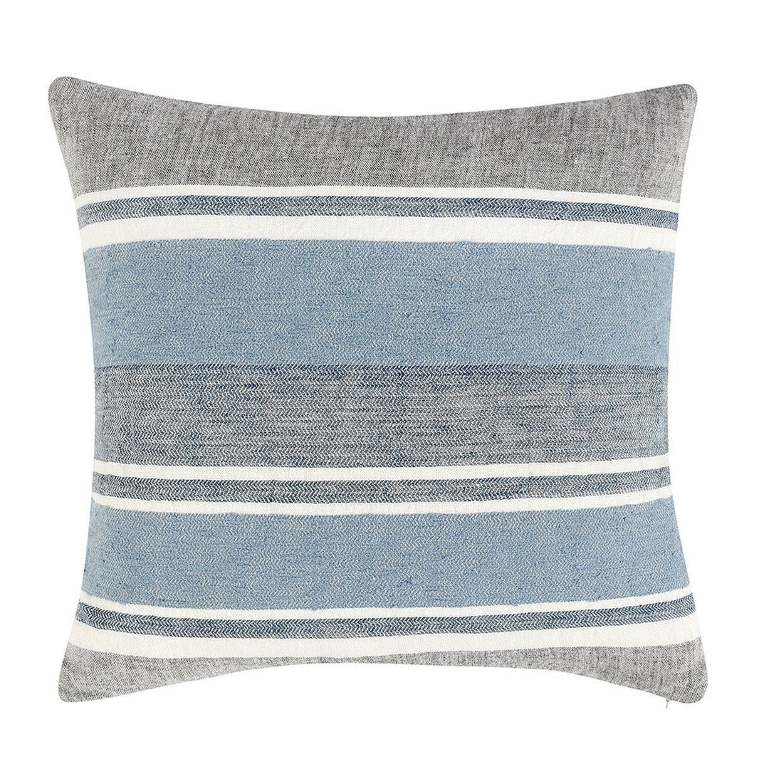 Lima - ST Pillow - Capri Blue / Dark Gray