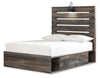 Drystan - Panel Bed, alternate view 3 with wood construction