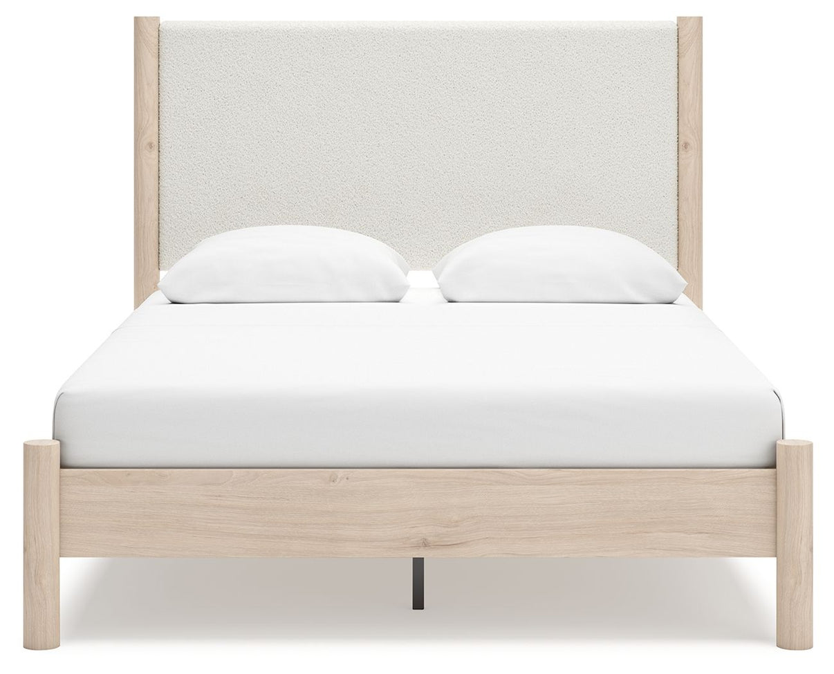 Cadmori - Upholstered Panel Bed, alternate view 3