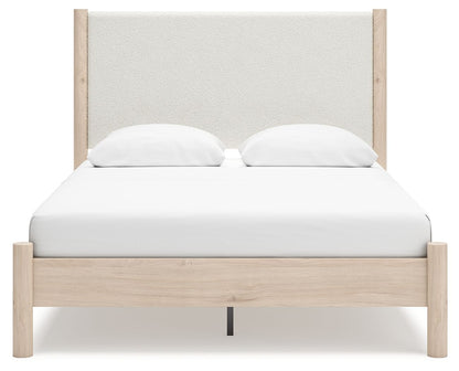 Cadmori - Upholstered Panel Bed, alternate view 3