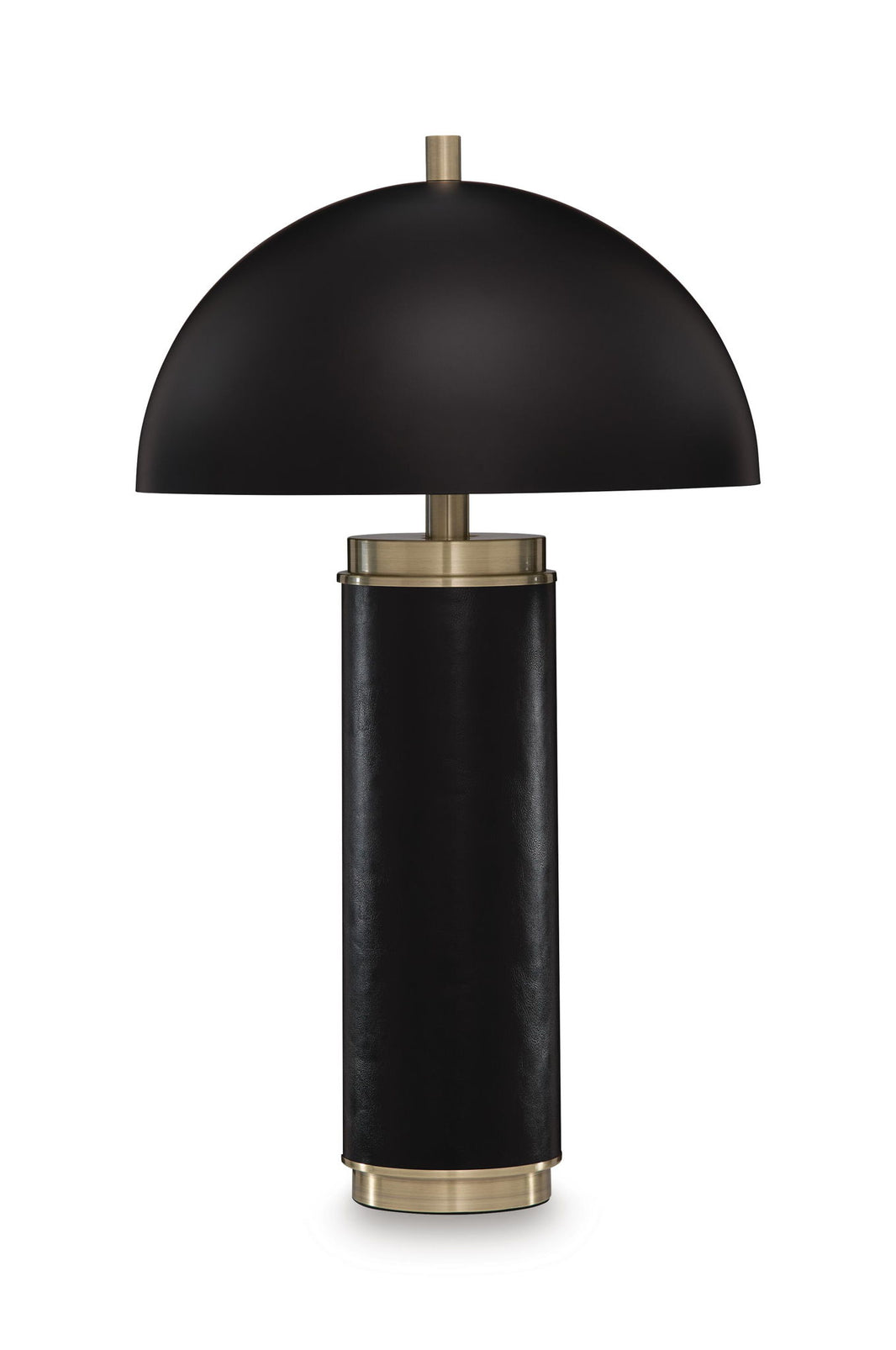 Lemland - Metal Table Lamp - Black / Gold Finish