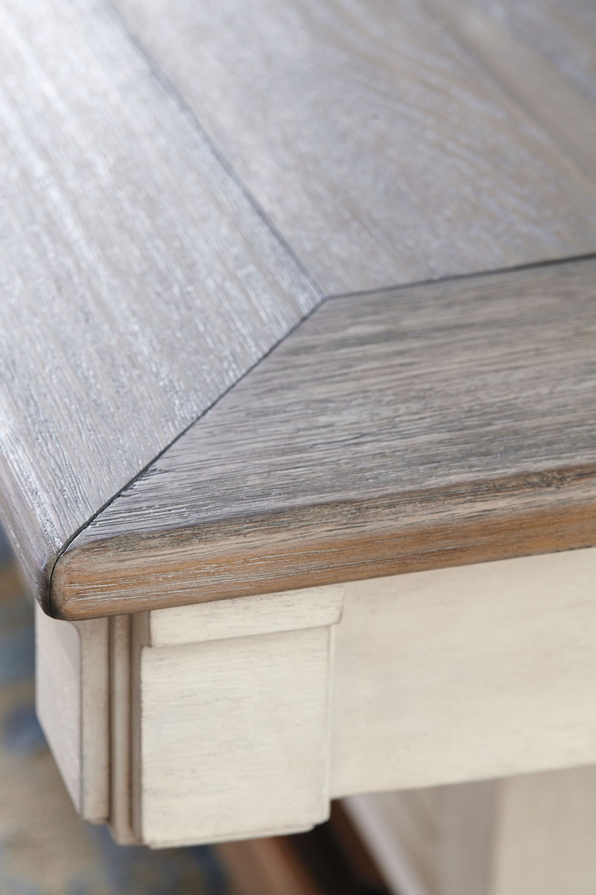 Bolanburg - Rectangular Dining Room Counter Table - Beige, alternate view 5 with engineered wood