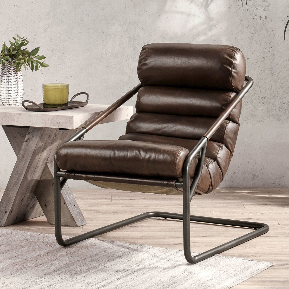 Jackson - Accent Chair, alternate view 7 with metal
