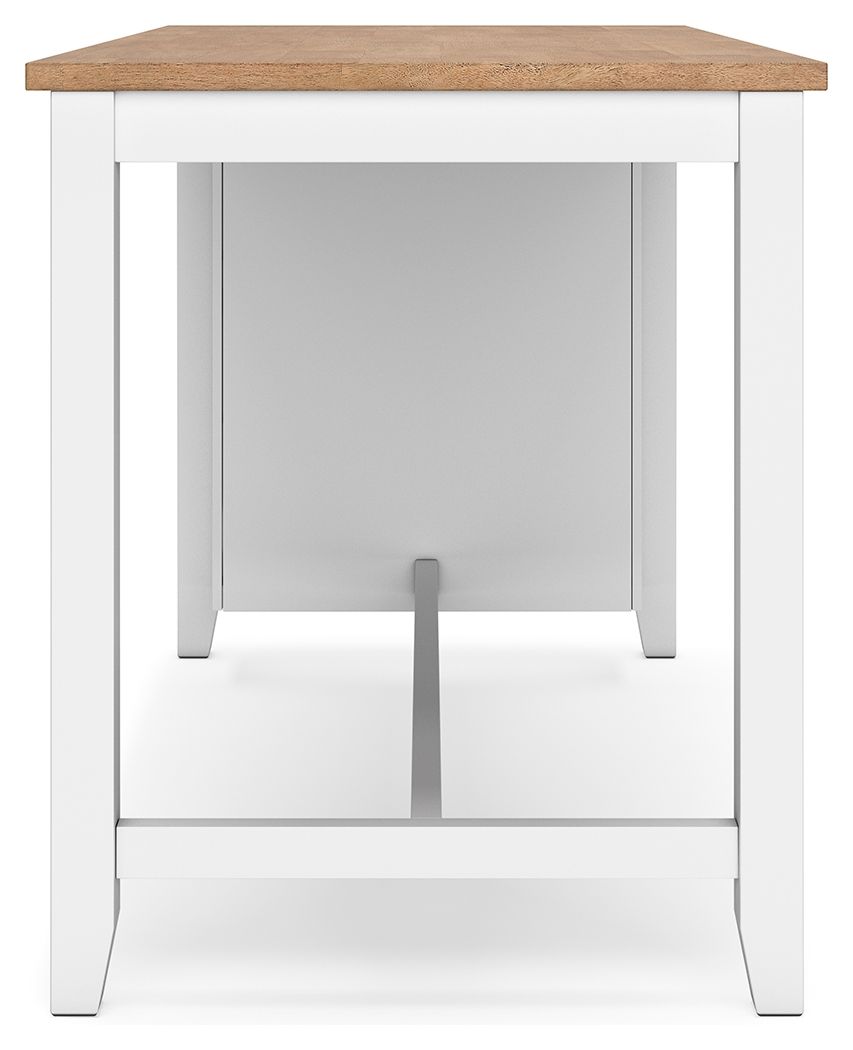 Gesthaven - Rectangular Dining Room Counter Table, alternate view 14 with wood construction