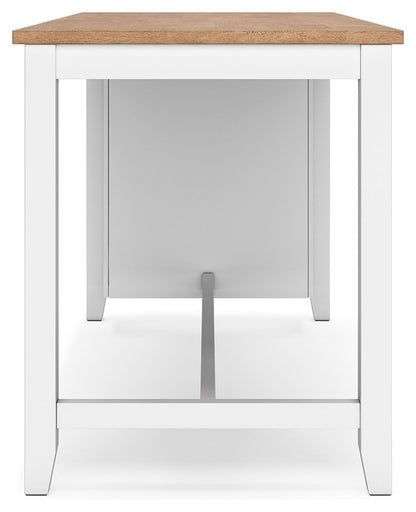 Gesthaven - Rectangular Dining Room Counter Table, alternate view 14 with wood construction
