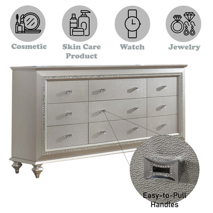 Kaitlyn - Dresser, alternate view 9 with metal