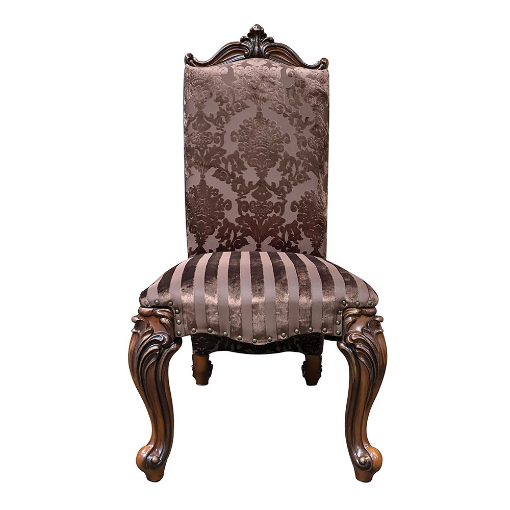Versailles - Side Chair (Set of 2), alternate view 4 with leather upholstery