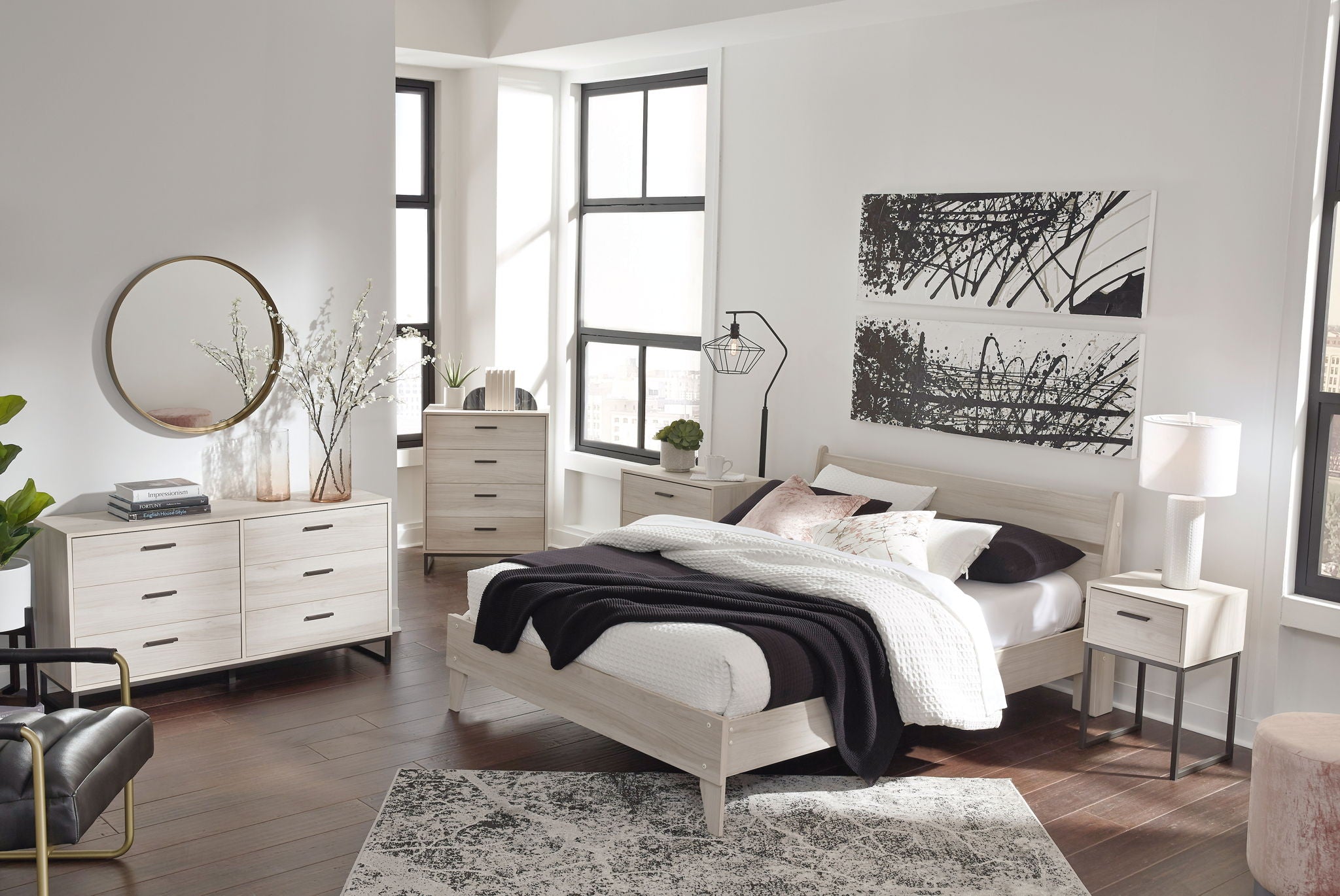 Socalle - Panel Platform Bed, alternate view 18