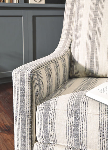 Kambria - Swivel Glider Accent Chair, alternate view 3