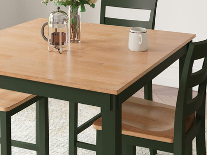 Gesthaven - Dining Room Counter Table Set, alternate view 11 with wood construction