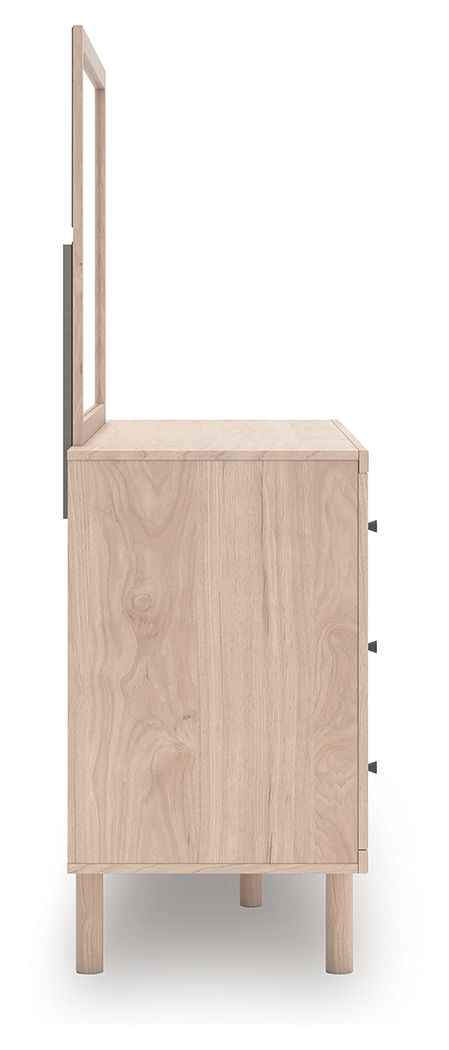 Arloster - Six Drawer Dresser, alternate view 7 with wood construction