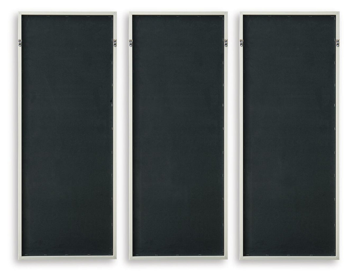 Dixonburg Wall Art Set (Set of 3) Taupe / Gray, gallery image 3