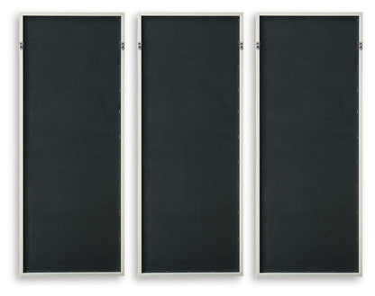 Dixonburg Wall Art Set (Set of 3) Taupe / Gray, gallery image 3