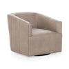 Vernon - Swivel Chair, alternate view 12 with top-grain leather