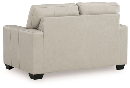 Santorine - Living Room Set, alternate view 13 with faux leather